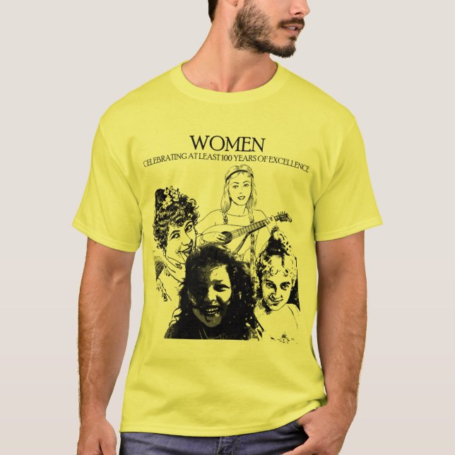 shirt celebrating the 100th anniversary of women (Front)