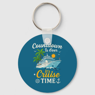 Shirt Countdown Cruise Time Cruise Ship Keychain