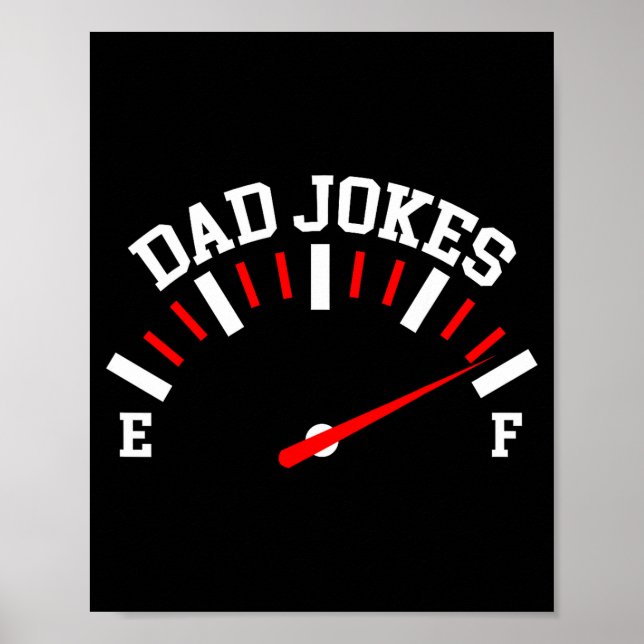 Shirt Dad Jokes Full Meter Funny Father’s Day Gift Poster (Front)