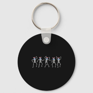 Shirt Dancing Skeletons Dance Challenge Dolphin Keychain