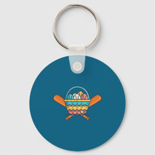 Shirt Easter Basket Baseball Bat Baseball Keychain