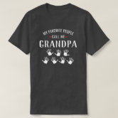 Men's Gray Saint Martin's Saints Grandparent Name Drop T-Shirt