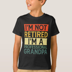 Shirt For Men Funny Fathers Day Retired Grandpa 1