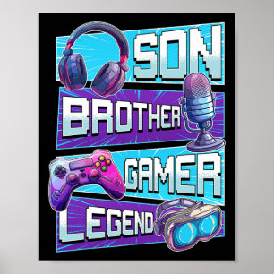 Shirt Gaming Shirt Video Game Shirts For Boys Teen Poster