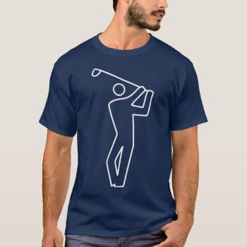 Shirt - Golfer by pawtraitart at Zazzle