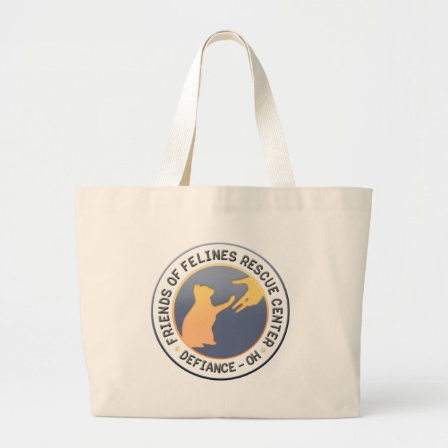 shirt_horizontal_standardlogo.png large tote bag (Front)