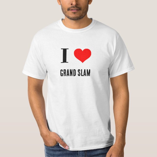 Shirt - I Heart Grand Slam (Front)