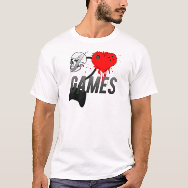 Shirt - I Love Games (Front)