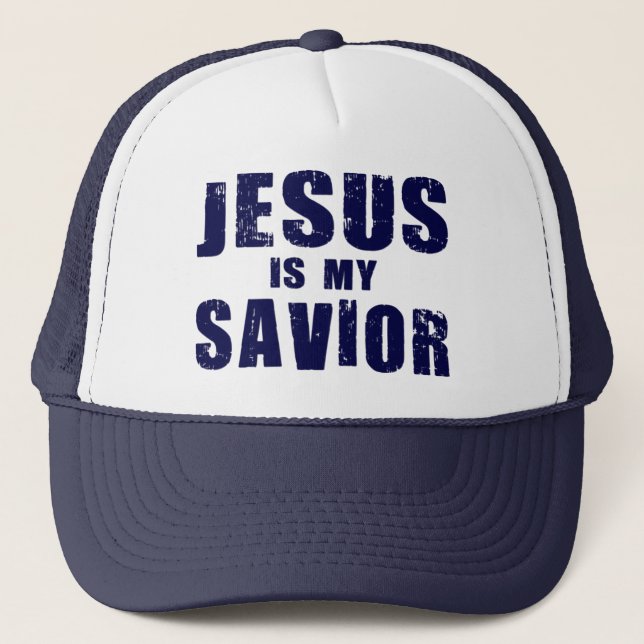 SHIRT_JesusSavior Trucker Hat (Front)