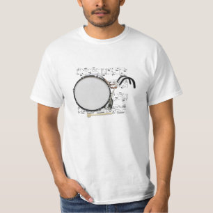 Shirt (light) Marching Bass Drum (Pick color)