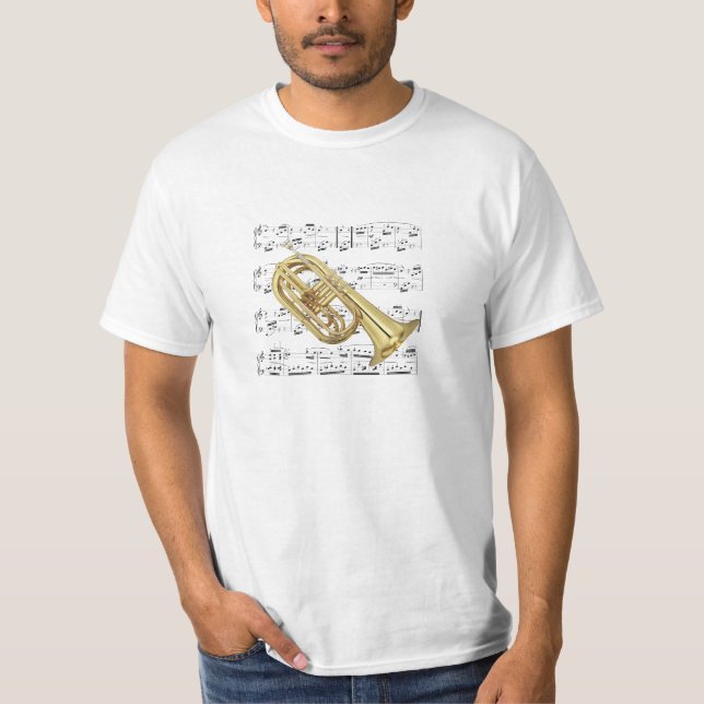 Shirt (light). Marching Euphonium. Pick your color (Front)