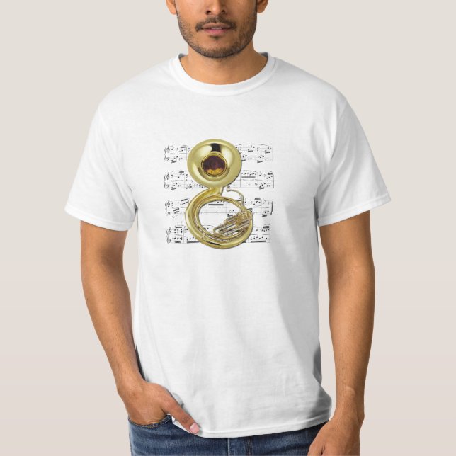 Shirt (light) - Sousaphone - Pick your color (Front)