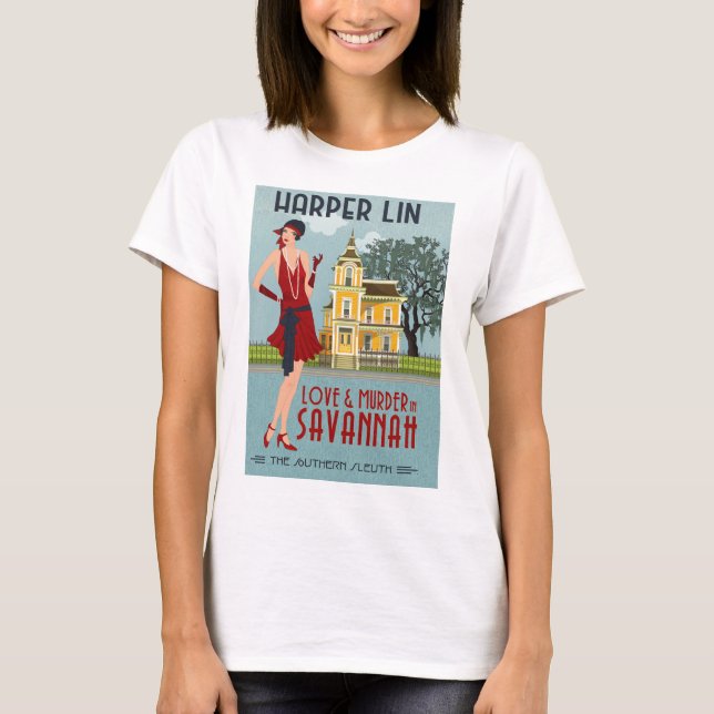 SHIRT Love and Murder in Savannah Southern Sleuth (Front)