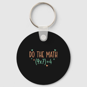 Shirt Math 67 Meme Six Seven Keychain