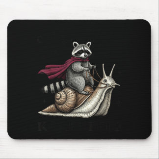 Shirt Off Cause Kerfuffle Raccoon Meme Mouse Pad