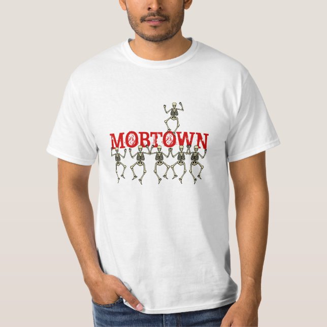 Shirt Rioting Skeletons in Mobtown Baltimore Riots (Front)