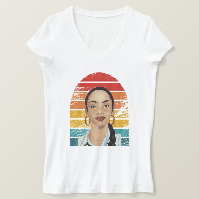 Shirt Sade, Vintage Sade Funny Shirt (Design Front)