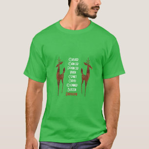 Shirt - Santa's Reindeer -Rudolph Red- Nosed