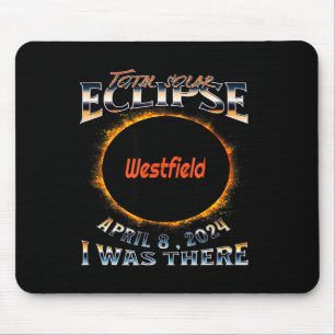 Shirt Solar Eclipse Westfield Indiana There Mouse Pad