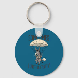 Shirt Sometimes Fartin' Donkey Meme Keychain