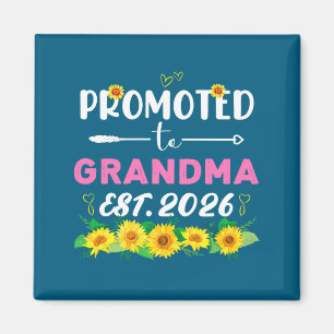 Shirt Soon Grandma Promoted Grandma Long Magnet