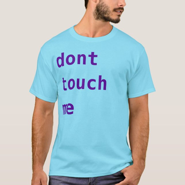 shirt to deter contact (Front)