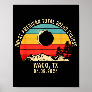 Shirt Waco Tx Texas Total Solar Poster