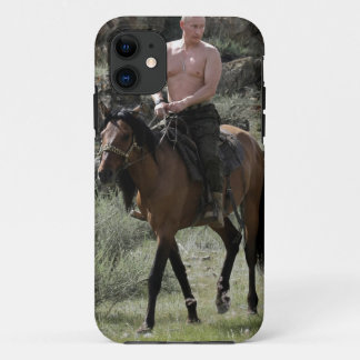 Shirtless Putin Rides a Horse iPhone 11 Case
