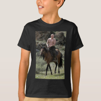Shirtless Putin Rides a Horse T-Shirt