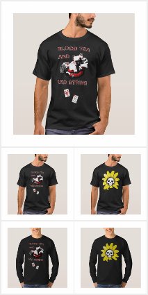 Shirts: Blood Tea and Red String 