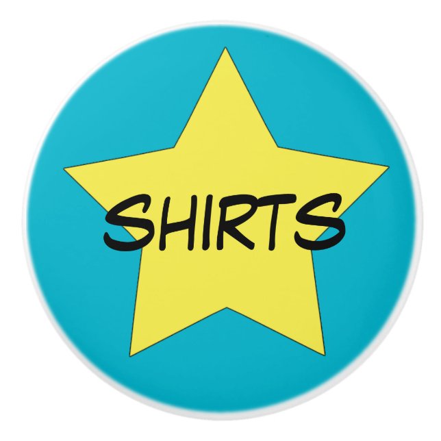 Shirts Clothes organization super hero knobs (Front)