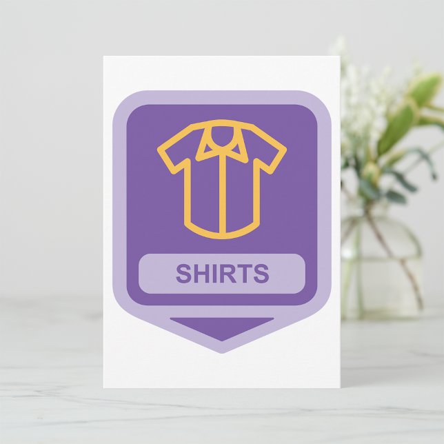 Shirts Icon Invitations (Creator Uploaded)