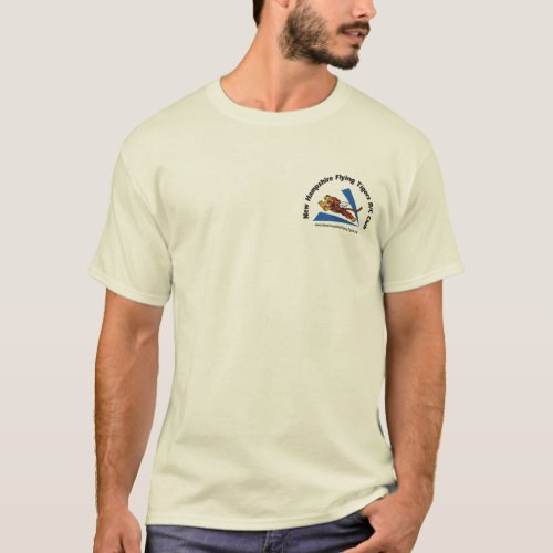 Shirts light_color with NH Flying Tigers logo T_Shirt