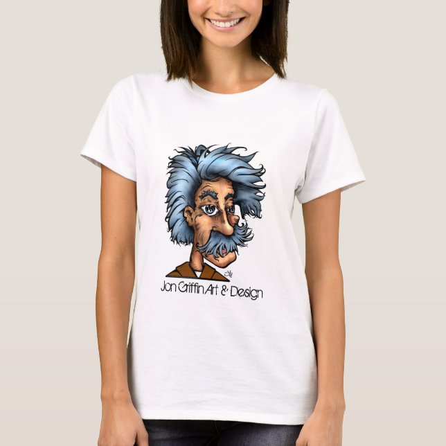 ShirtThinker Head, Jon Griffin Art & Design T-Shirt (Front)