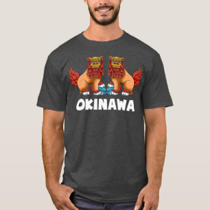 Shisa Dog Guardian Lions Okinawa Japan Gift T-Shirt