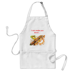 Shish-kebab, I can make you drool.... Adult Apron