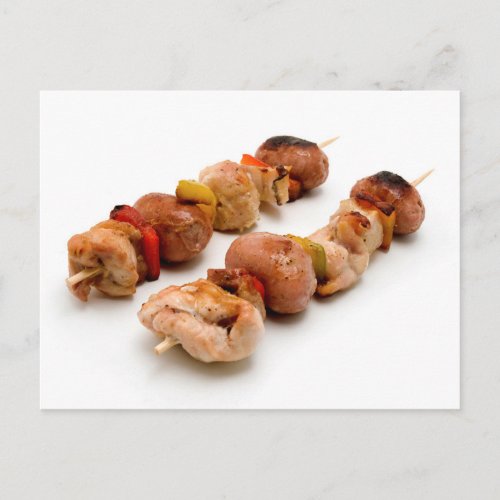 Shish Kebab Postcard