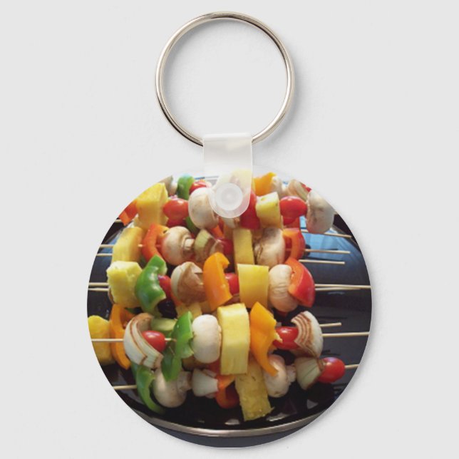 Shish Kebob Keychain (Front)