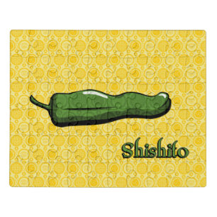 Shishito Chili Pepper Acrylic Puzzle