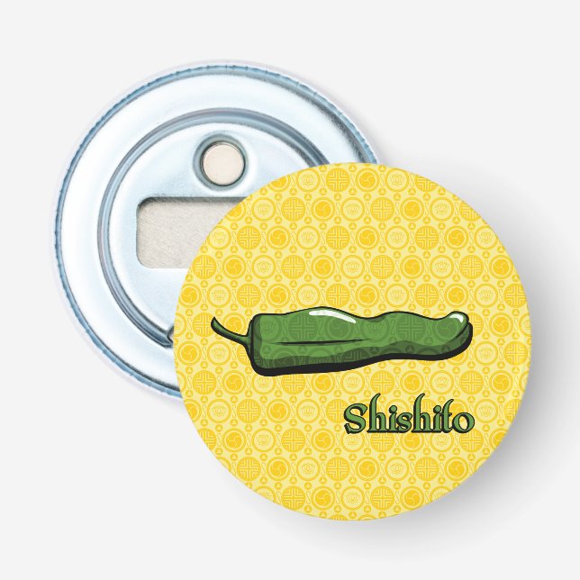 Shishito Chili Pepper Bottle Opener (Front)