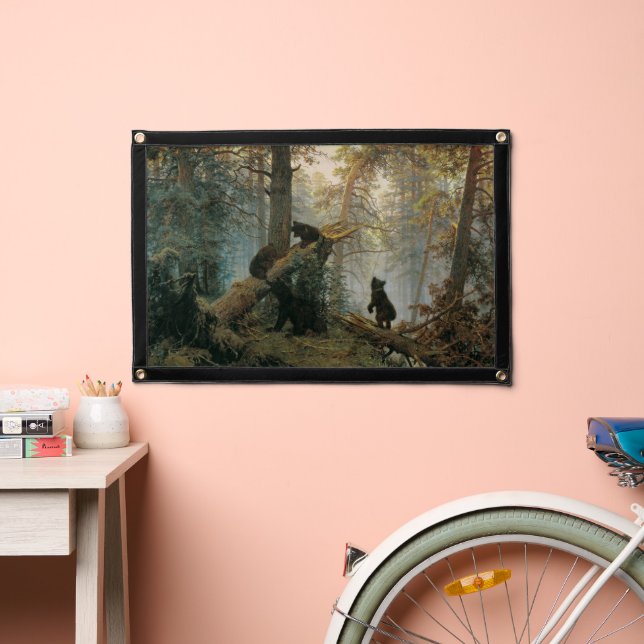 Shiskin’s Forest art Pennant (Insitu 2)