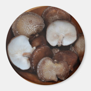 Shitake Mushrooms Magnet