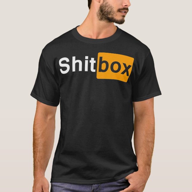 Shitbox Hub Car guy Mechanic Car Truck Adult T-Shirt (Front)