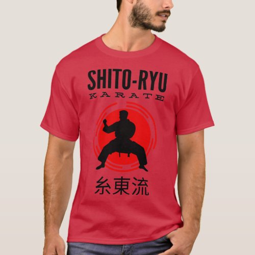 ShitoRyu Karate Martial Arts Japanese Design T_Shirt
