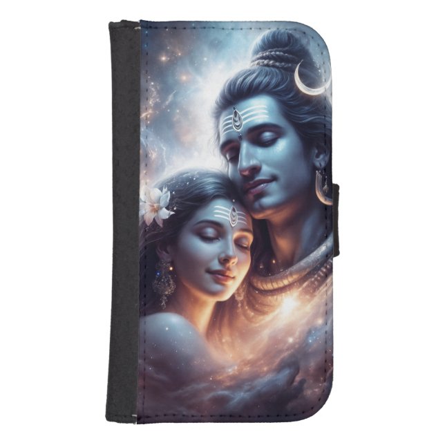Shiva and Shakti cosmic love Samsung Galaxy Wallet Case (Front)