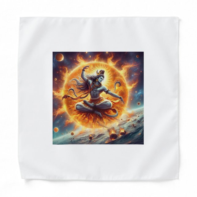 Shiva and the Sun Bandana (Front)