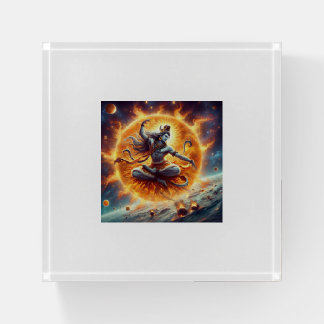 Shiva and the Sun Paperweight