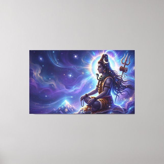 Shiva Canvas Print (Front)