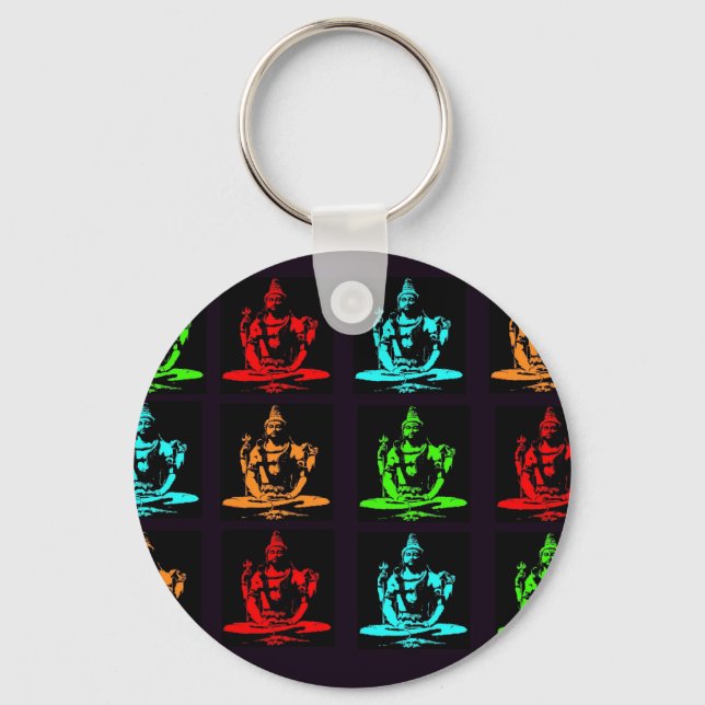 Shiva Collage Keychain (Front)