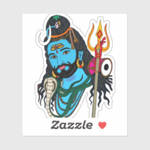 Shiva Face Sticker